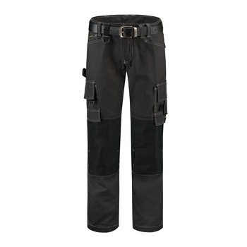 Pantaloni de lucru unisex, Malfini, talie joasa, buzunare multifunctionale, cu Cordura, gri inchis, 52 Pantaloni de lucru unisex, Malfini, talie joasa, buzunare multifunctionale, cu Cordura, gri inchis, 52