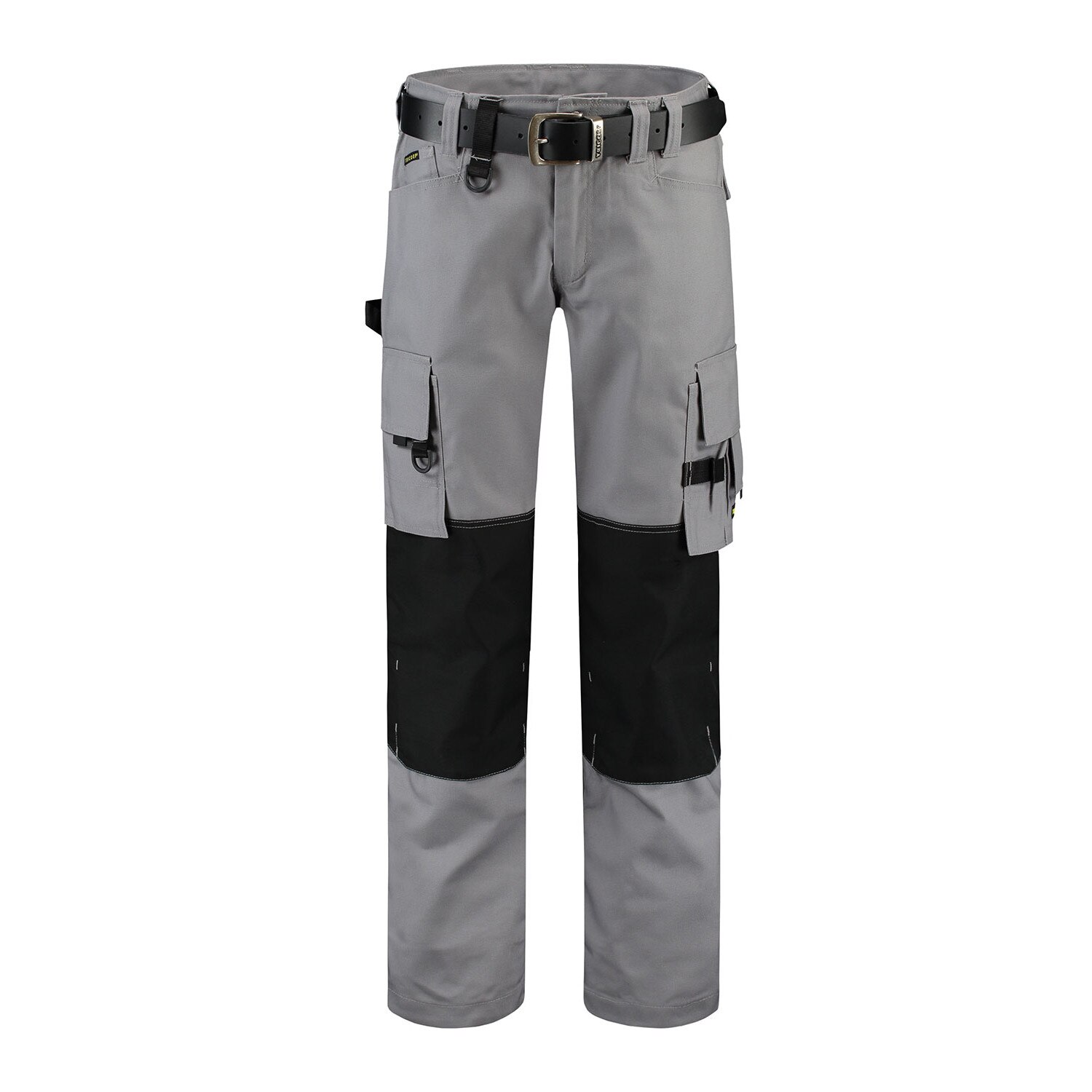 Pantaloni de lucru unisex, Malfini, talie joasa, buzunare multifunctionale, cu Cordura, gri, 55