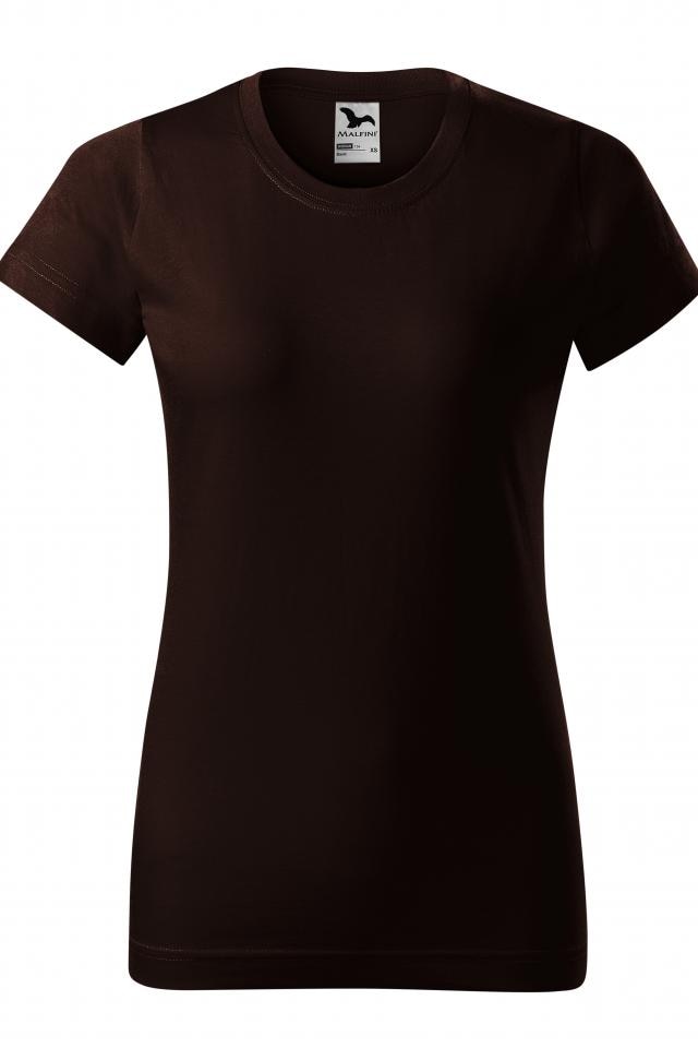 Tricou pentru dama Basic, Cafea
