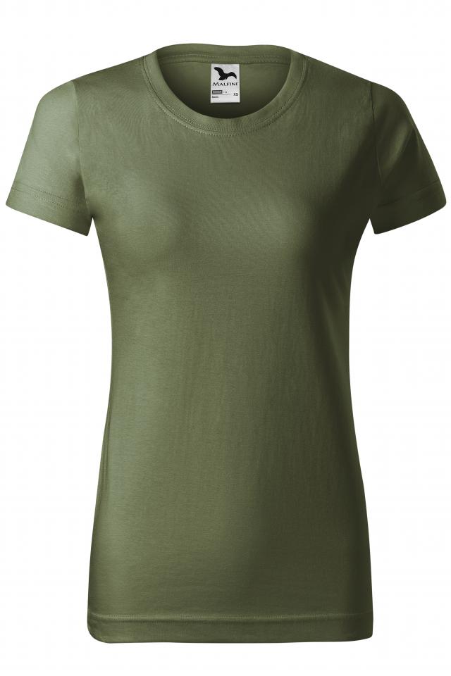 Tricou pentru dama Basic, Khaki