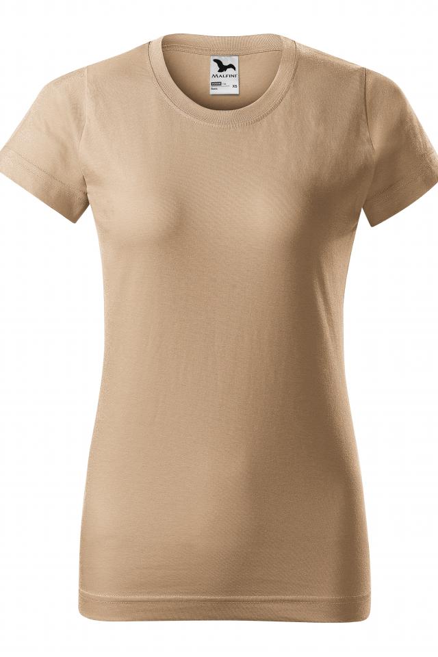 Tricou pentru dama Basic, Nisip