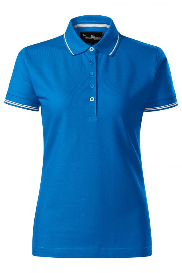Tricou polo pentru dama Perfection plain, Snorkel blue