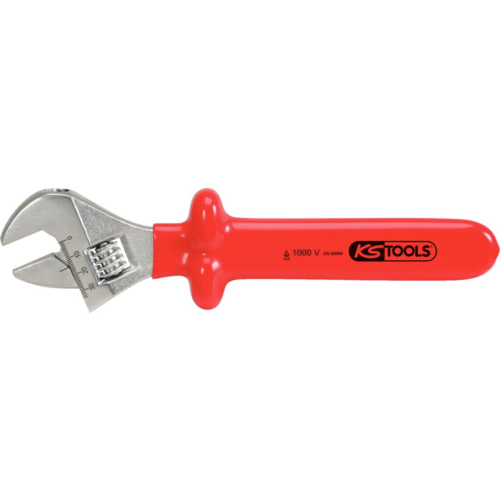 Cheie reglabila izolata la 1000 V, KS TOOLS, 0 - 24 mm