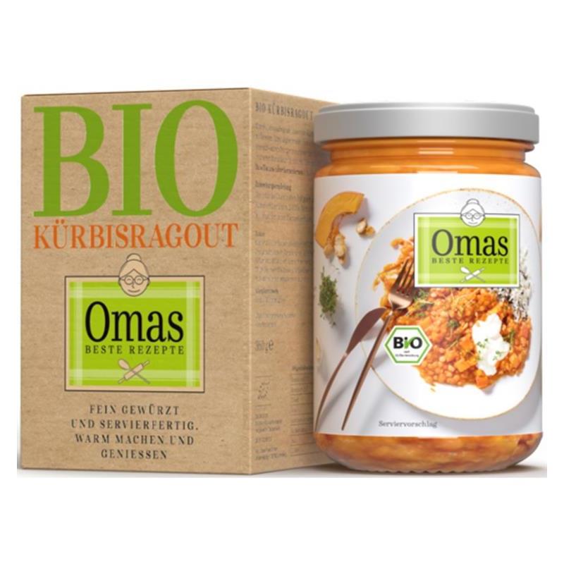 Sos Ragu de Dovleac Bio 360 grame Omas