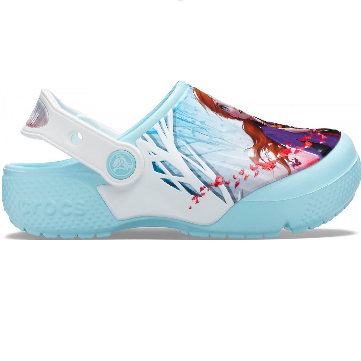 Papuci Crocs Fun Lab Disney Frozen, Ice Blue