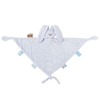 Paturica pentru bebelusi Nattou Big Cuddling Cloth, 67 x 38 cm, Albastru Paturica pentru bebelusi Nattou Big Cuddling Cloth, 67 x 38 cm, Albastru