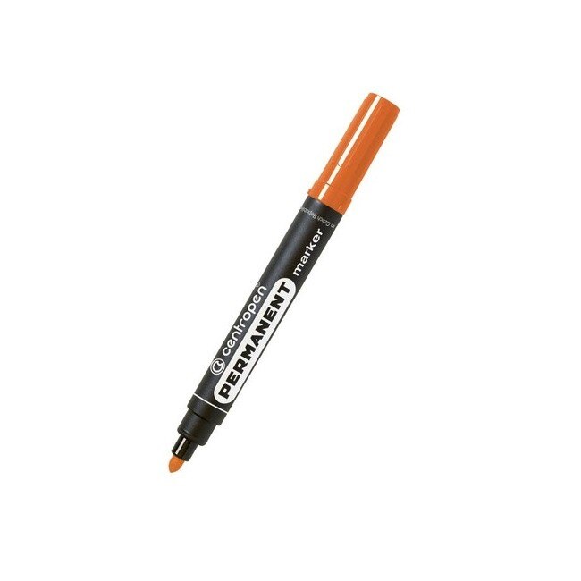 Marker Permanent Portocaliu Varf Rotund 2.5Mm 8566 Centropen