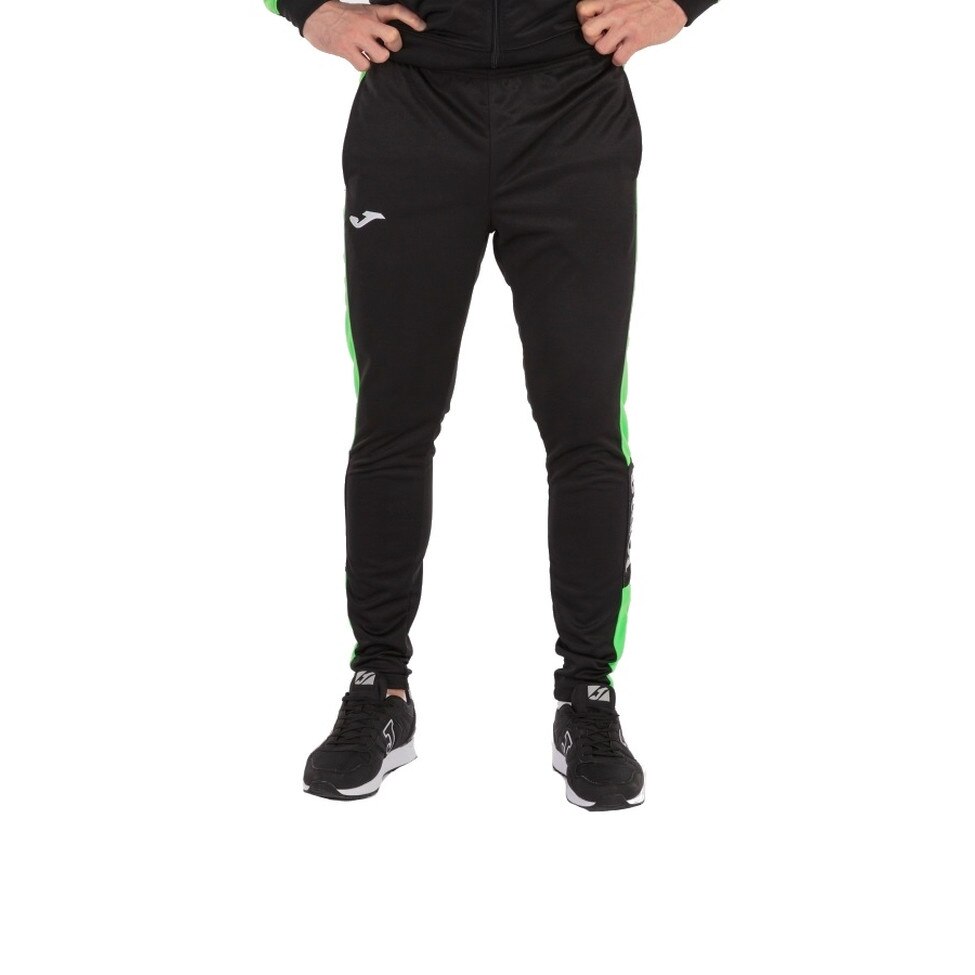 Pantaloni barbati Joma Long Pant Championship IV Negru Verde