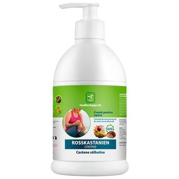 Crema de Castane Salbatice Herbal Kraft 500ml Crema de Castane Salbatice Herbal Kraft 500ml
