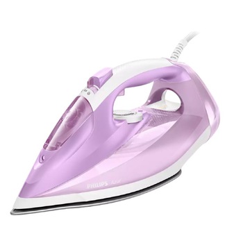 Fier de Calcat Philips cu Abur si Talpa SteamGlide, Abur continuu 45 g/min, Jet de abur de 190 g, Alimentare 2400 W, Tensiune 240 V, Pulverizare Apa, Anti-Picurare, Decacelfiere, Alb/Mov Fier de Calcat Philips cu Abur si Talpa SteamGlide, Abur continuu 45 g/min, Jet de abur de 190 g, Alimentare 2400 W, Tensiune 240 V, Pulverizare Apa, Anti-Picurare, Decacelfiere, Alb/Mov