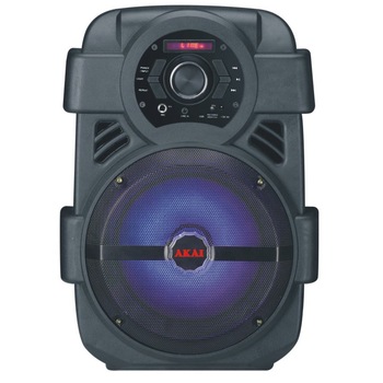 Boxa Portabila, Putere 10W, Bluetooth, AUX 3.5mm, USB, Radio FM, Karaoke, Lumini LED, Display LCD, Difuzor 8 inch, Negru Boxa Portabila, Putere 10W, Bluetooth, AUX 3.5mm, USB, Radio FM, Karaoke, Lumini LED, Display LCD, Difuzor 8 inch, Negru