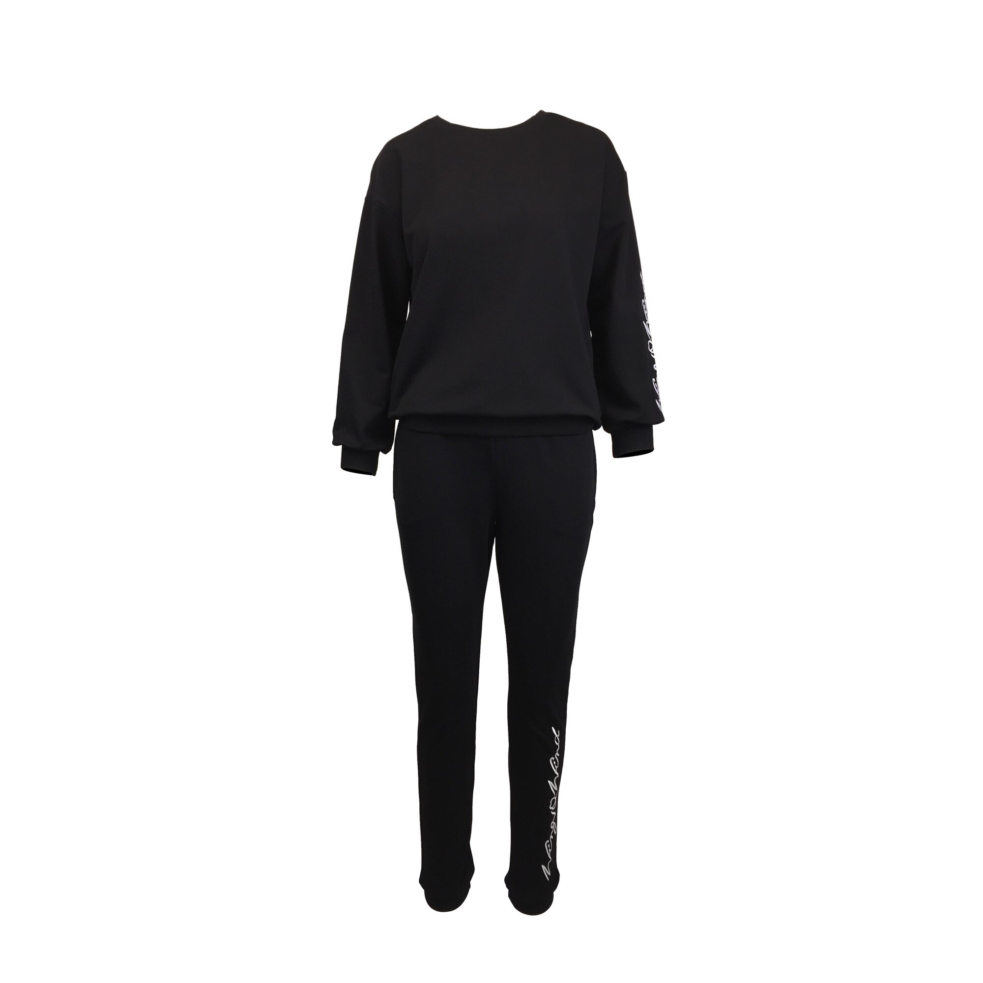 Trening dama, UNIVERS FASHION, culoare neagra cu imprimeu 'Wing Wind'