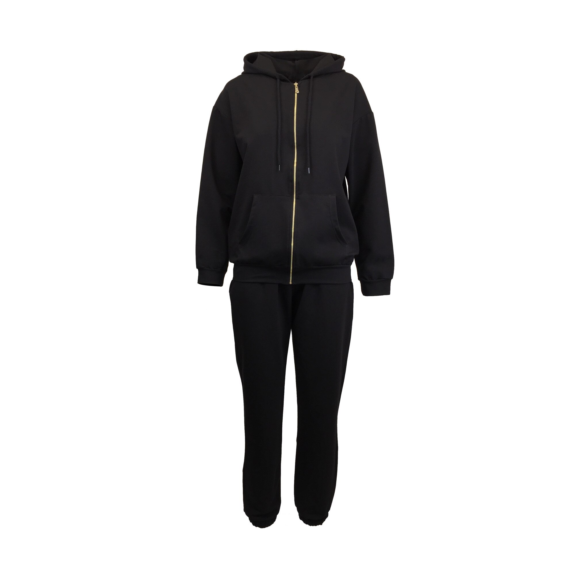 Trening dama, UNIVERS FASHION, culoare neagra, 2 piese