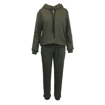 Trening dama, UNIVERS FASHION, 2 piese, culoare kaki Trening dama, UNIVERS FASHION, 2 piese, culoare kaki