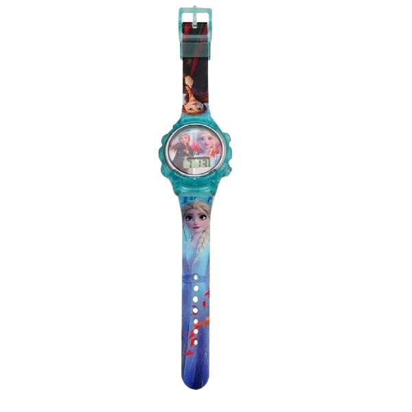 Ceas digital in cutie metal pusculita FROZEN 2