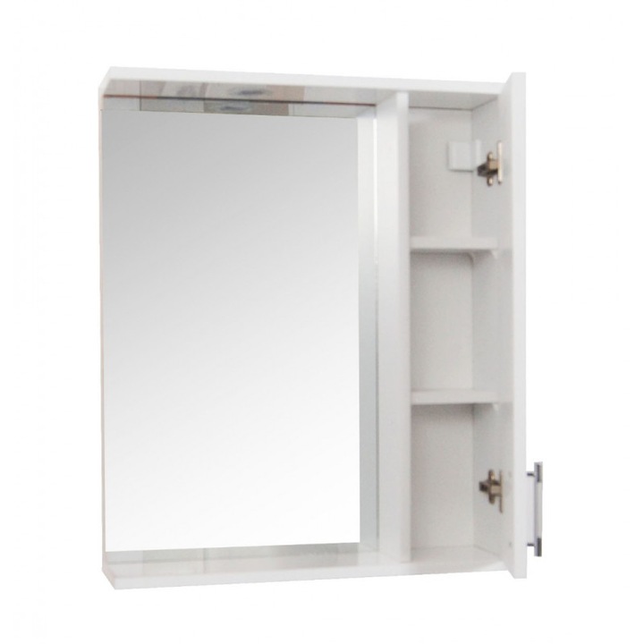 Oglinda baie GN0201 - 55 cm, alb