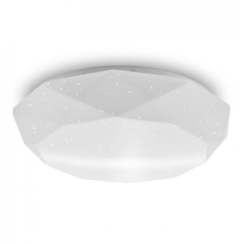Plafoniera Asalite LED Integrat, 12W 4000K tip Diamand cu Stele Norah