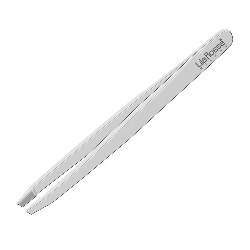 Penseta pentru sprancene Lila Rossa, Smart, din otel inoxidabil, varf drept, model LRS-1020