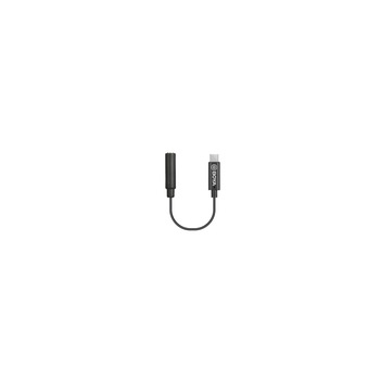 Cablu adaptor audio Boya BY-K4 USB Type-C Male la Jack TRS 3,5 mm Female Cablu adaptor audio Boya BY-K4 USB Type-C Male la Jack TRS 3,5 mm Female