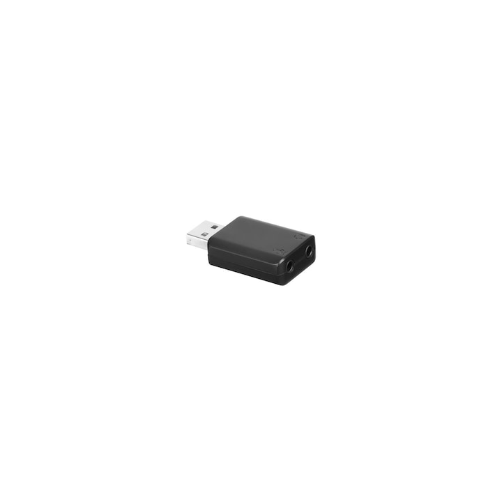 Adaptor audio Boya EA2 USB Type-A la doua Jack TRS 3,5 mm Female