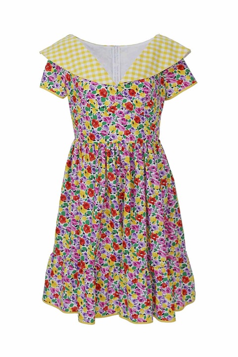 ambar studio, Ines virágmintás ruha, Többszínű