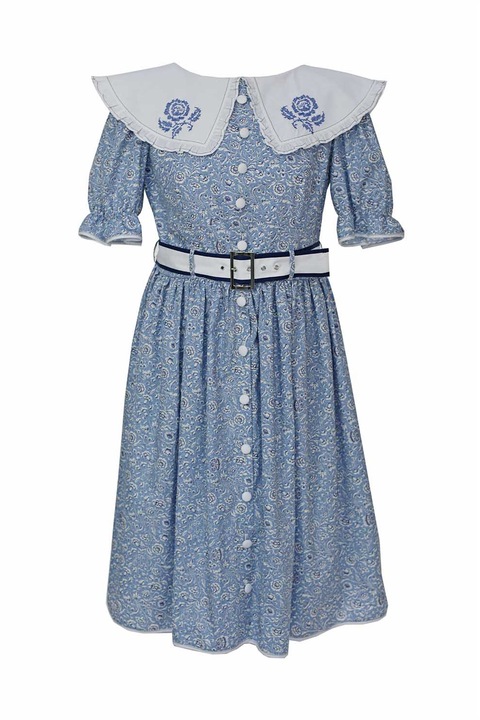 ambar studio, Issa midiruha bő bubigallérral, Fehér/Világoskék