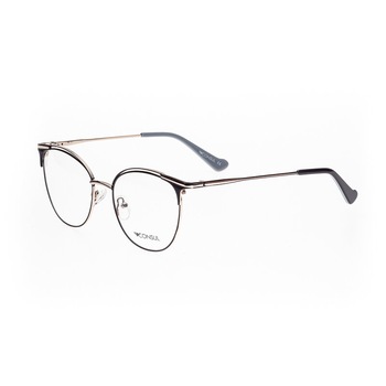 Rame ochelari, Consul, metal inoxidabil, negru si auriu, gh7409 c01 Rame ochelari, Consul, metal inoxidabil, negru si auriu, gh7409 c01