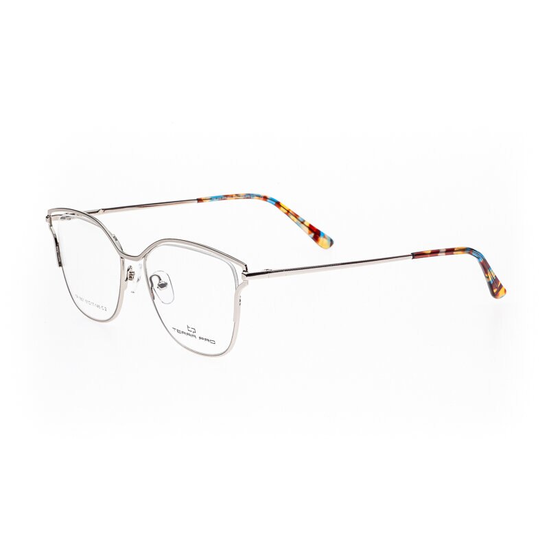 Rame ochelari, Terra Pro, dama, metal inoxidabil, argintiu, Tp1801 c2