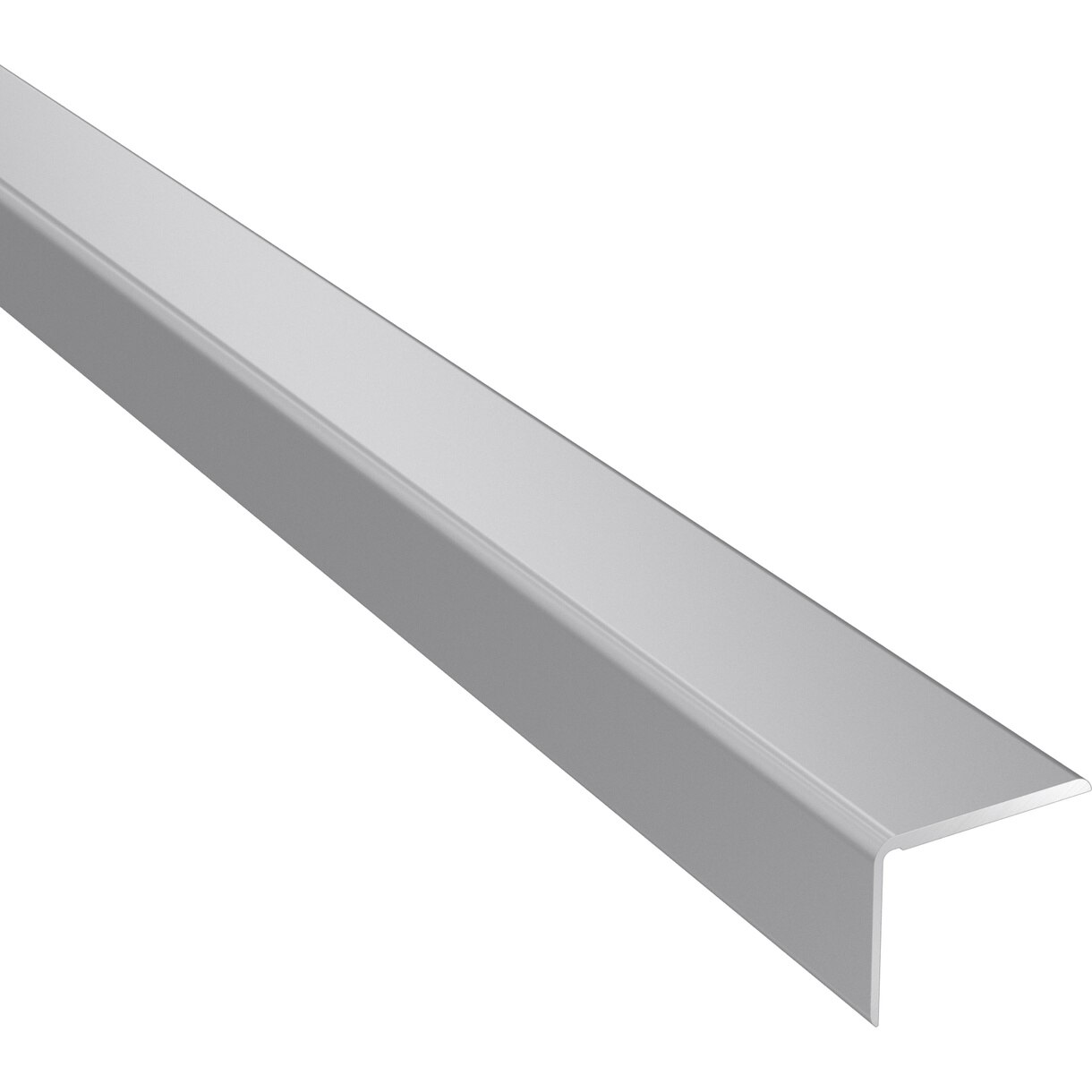 Profil treapta CS2 aluminiu, culoare argintiu, 1.2m