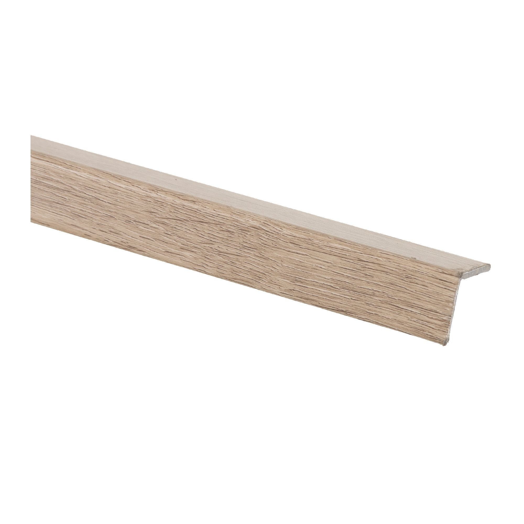Profil treapta CS2 aluminiu, culoare stejar Burgos, 1.2m