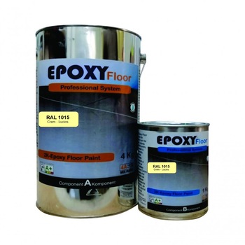 Vopsea Epoxidica Garaj Crem RAL 1015-Trafic Auto 4Kg + 1Kg Activator Vopsea Epoxidica Garaj Crem RAL 1015-Trafic Auto 4Kg + 1Kg Activator