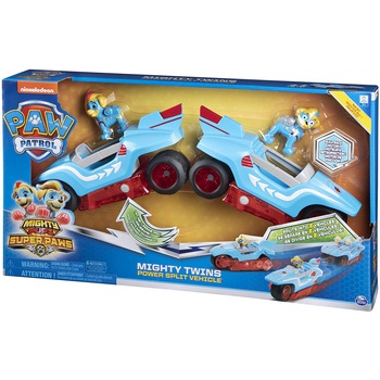 Set de joaca Paw Patrol - Mighty Pups Twins, Power Split Set de joaca Paw Patrol - Mighty Pups Twins, Power Split