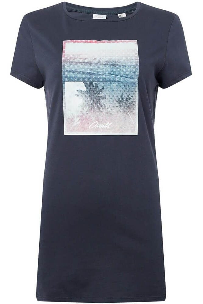Tricou pentru dama O'Neill LW Palm Photo Print T-Shirt, Bleumarin, Bleumarin