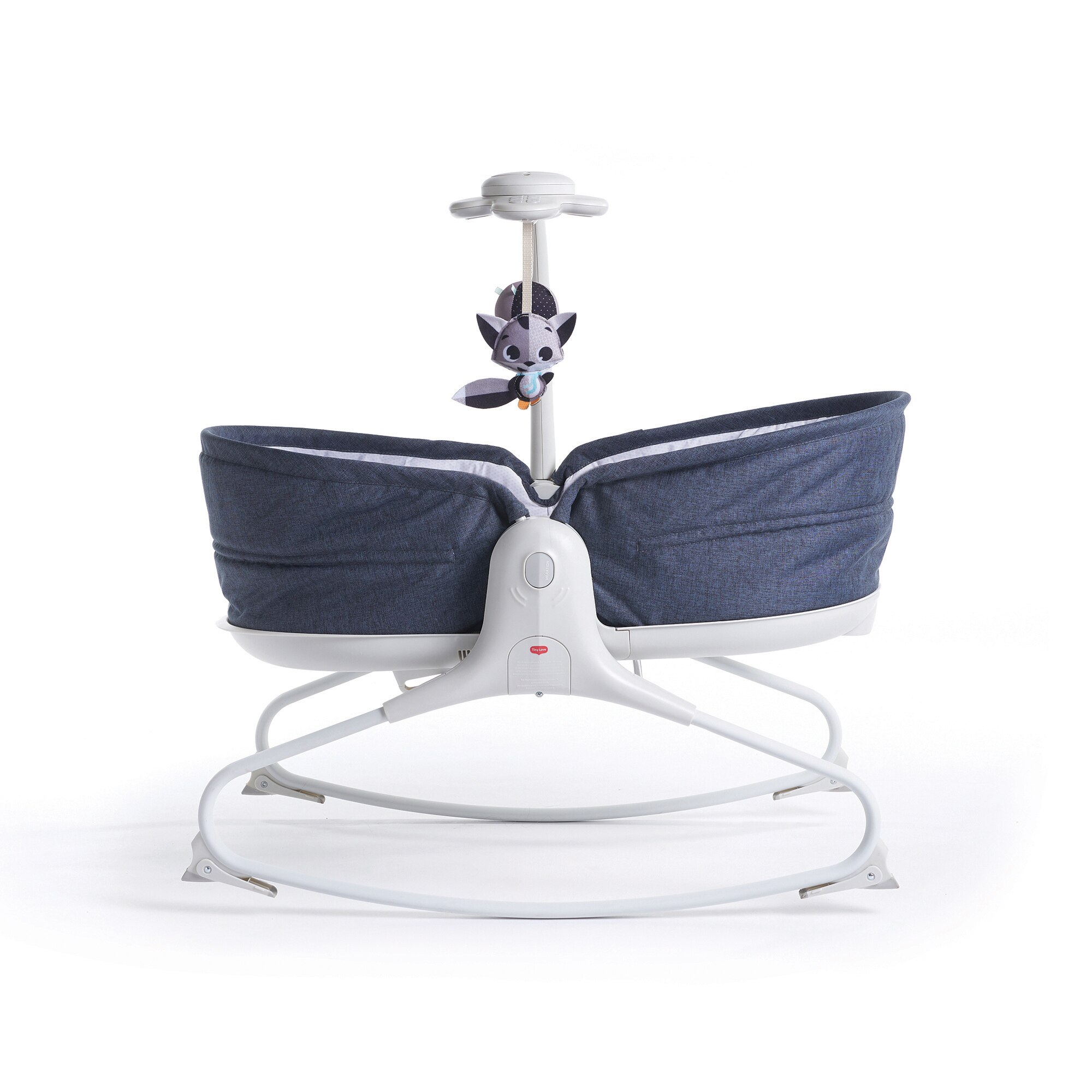 Sezlong 3 in 1, Tiny Love, Rocker Napper, 0 luni +, Albastru/Alb