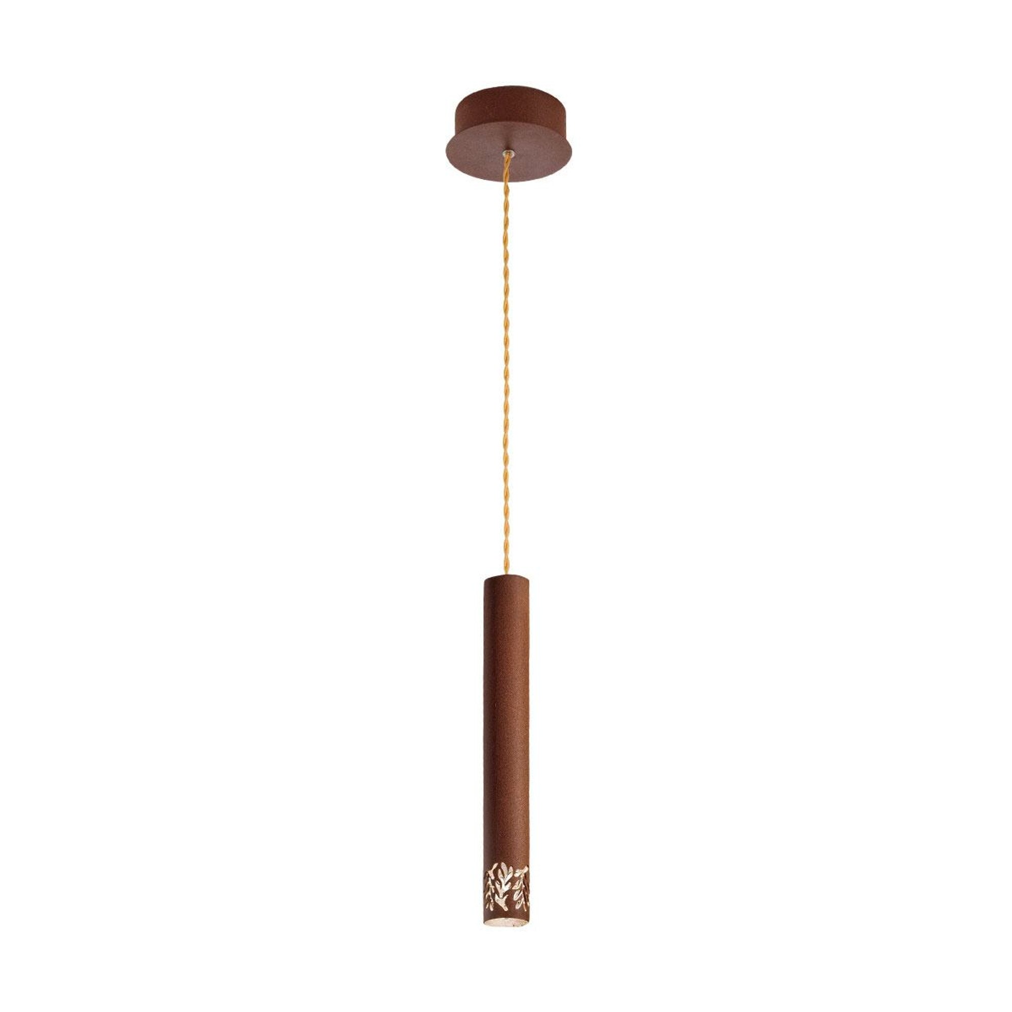 Corp iluminat suspendat Kolarz MOBILE METALLO, 5370.30190, Corten, Ø13cm