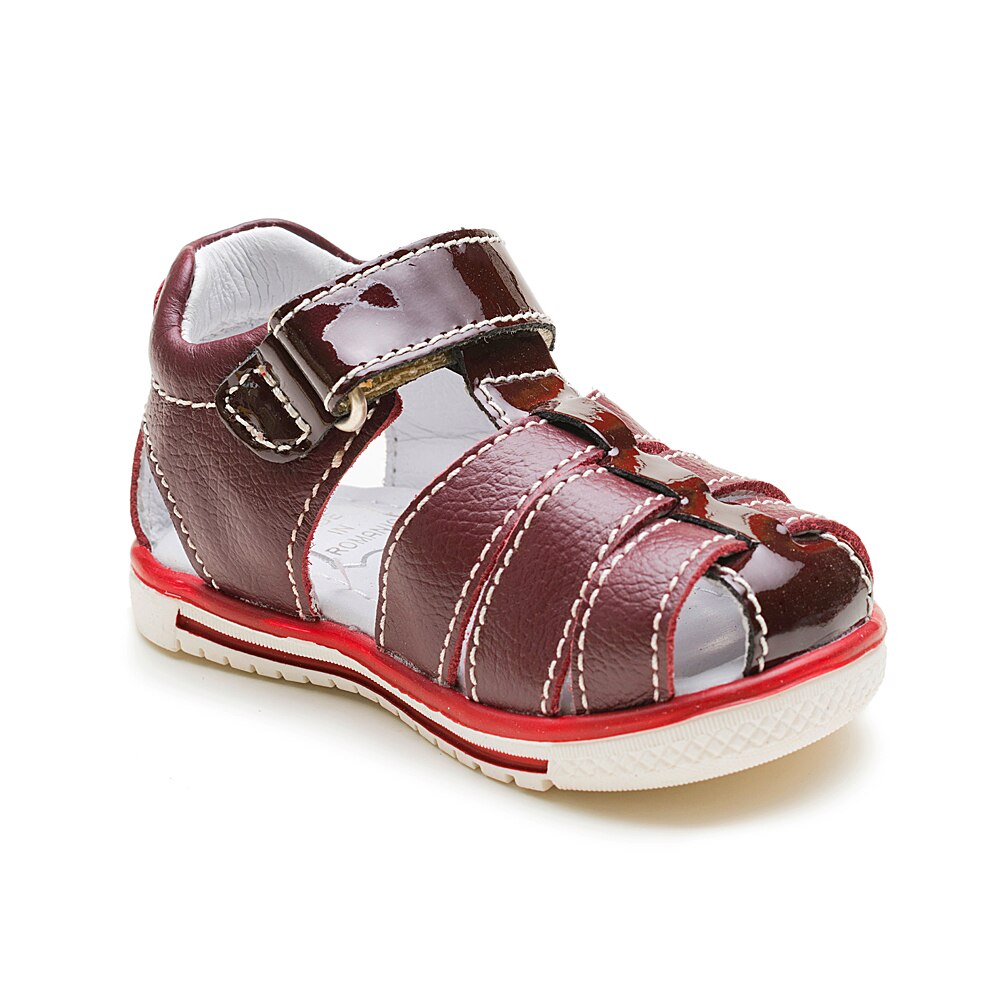 Sandale Kidopo Kido piele 2020, Bordo