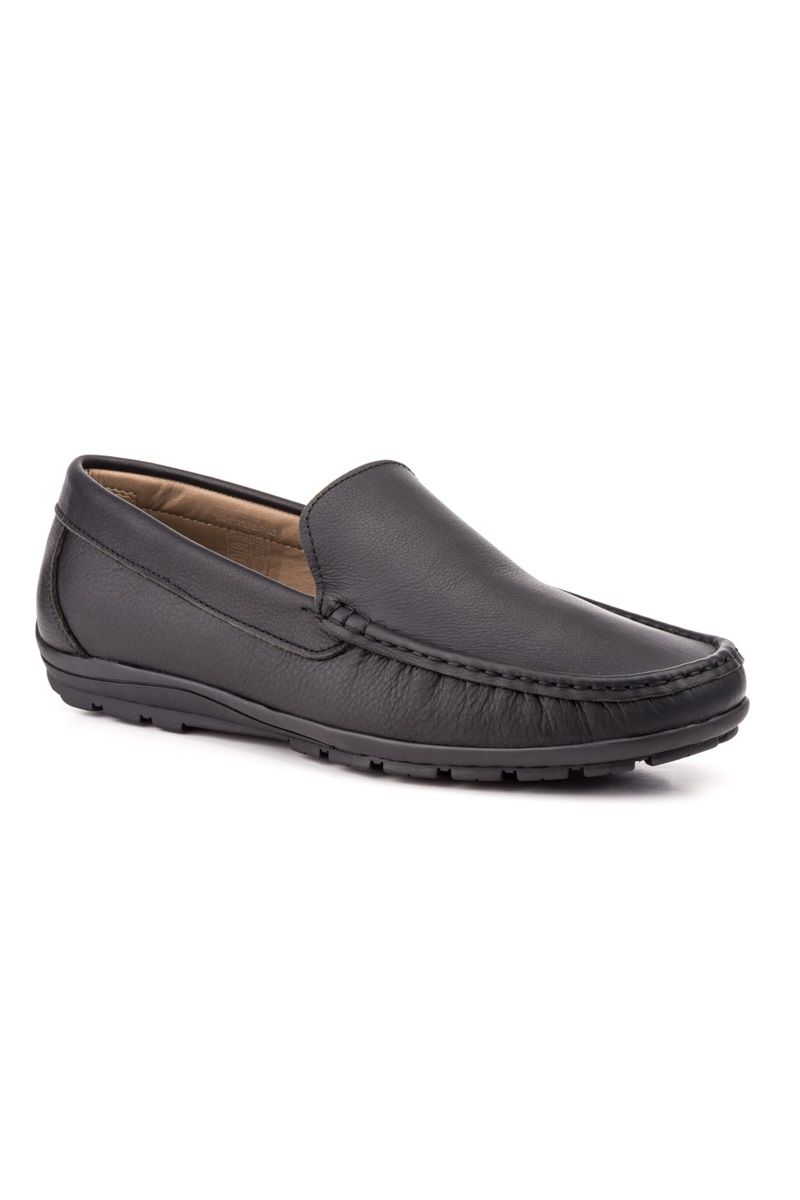 Mocasini Barbati Piele naturala Nautic, Negru