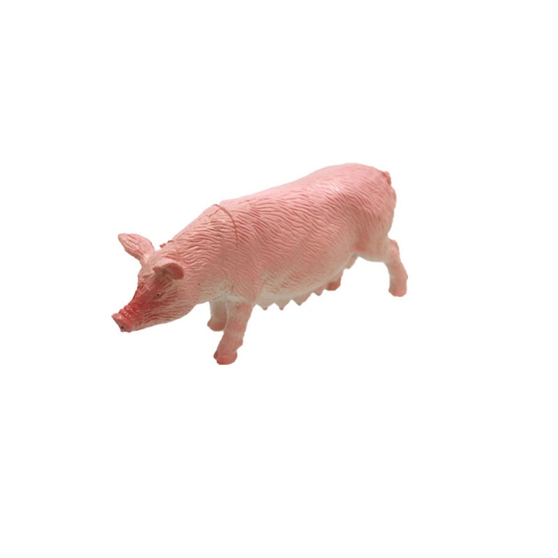 Figurina porc 8 cm Unikatoy 24391-1, Roz