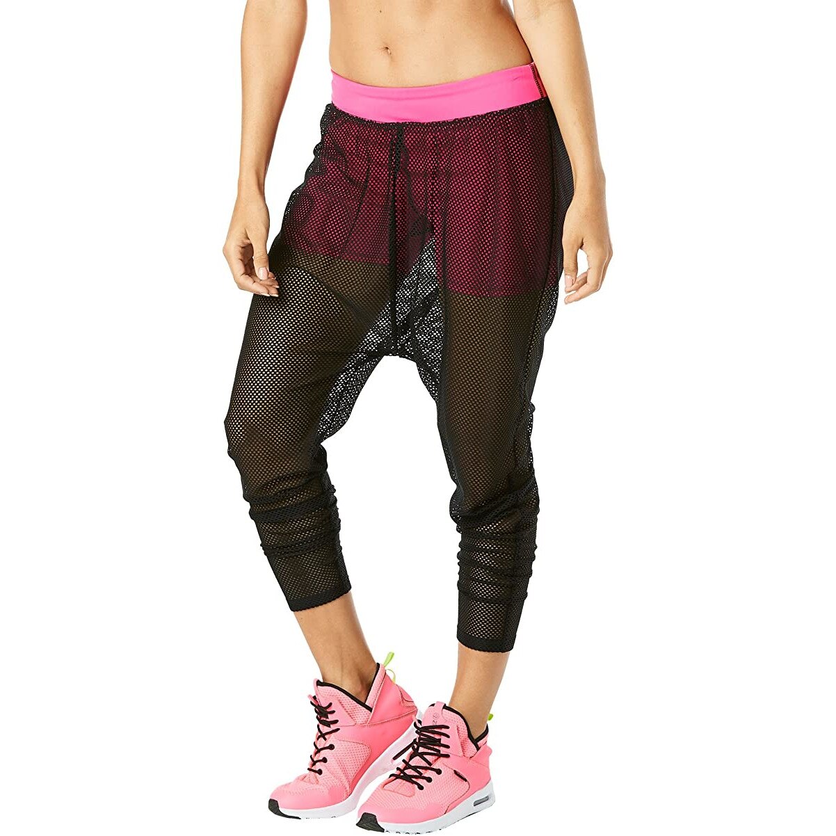 Pantaloni ZUMBA Harem Fast Beats, Negru