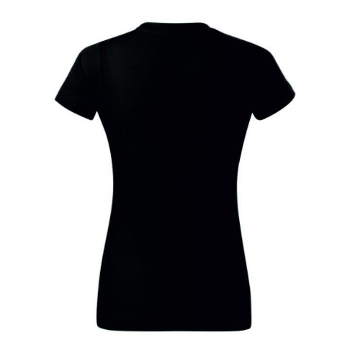 Tricou basic femei personalizat, Adler, bumbac, negru XS Bere