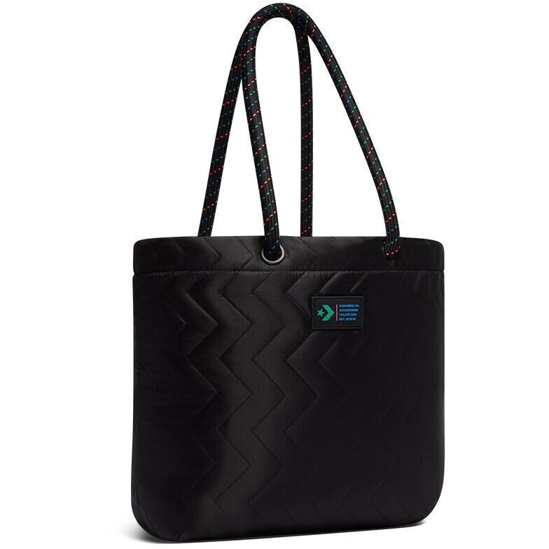 Geanta Converse Quilted Tote, Negru, Marime universala