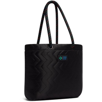 Geanta Converse Quilted Tote, Negru, Marime universala Geanta Converse Quilted Tote, Negru, Marime universala