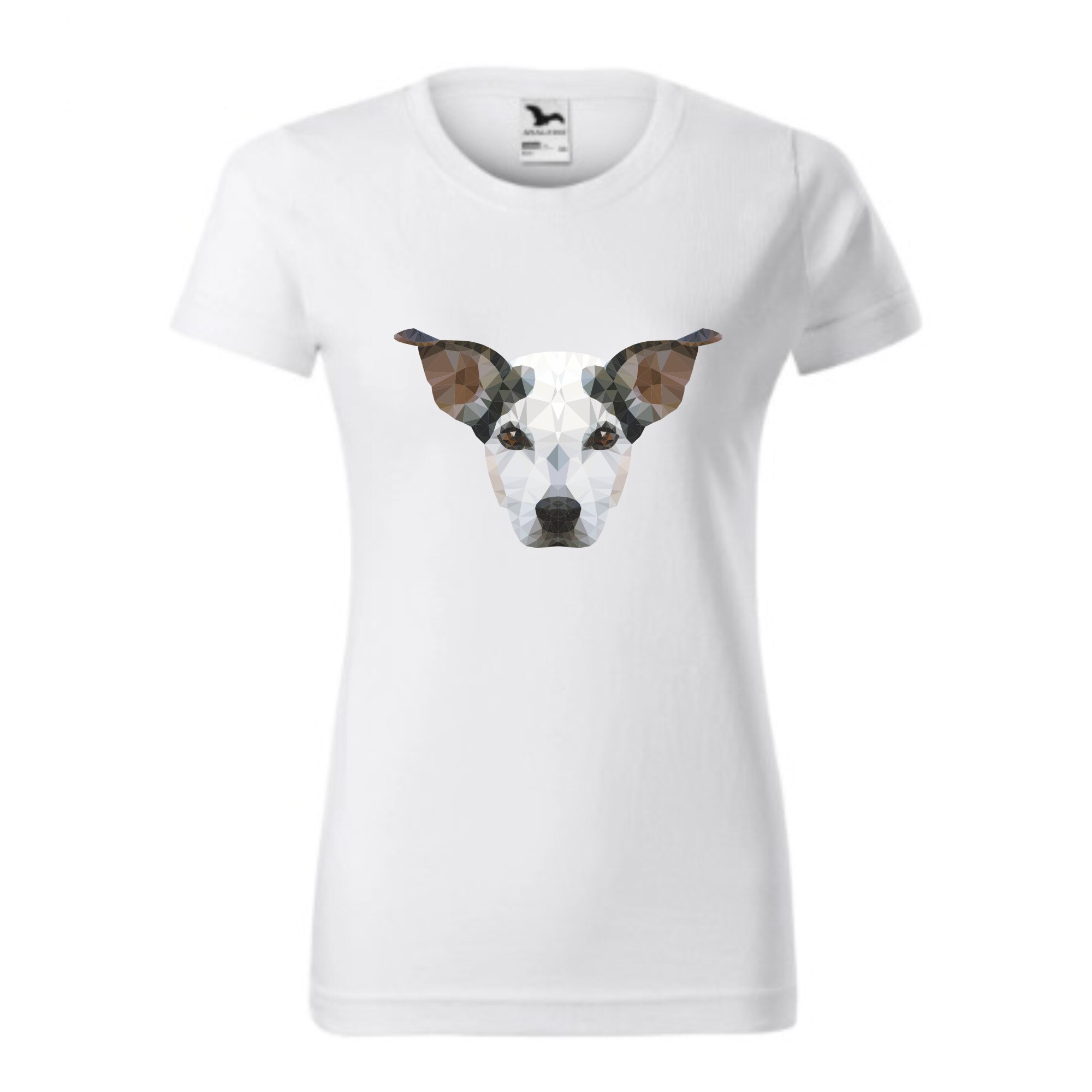 Tricou basic femei personalizat, Adler, bumbac, alb , S Caine cool