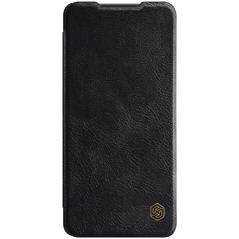 Husa tip carte Nillkin Qin pentru Samsung Galaxy A72 (5G), negru