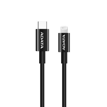Cablu ADATA, LIGHTNING TO USB-C 1M/AMFICPL-1M-CBK Cablu ADATA, LIGHTNING TO USB-C 1M/AMFICPL-1M-CBK