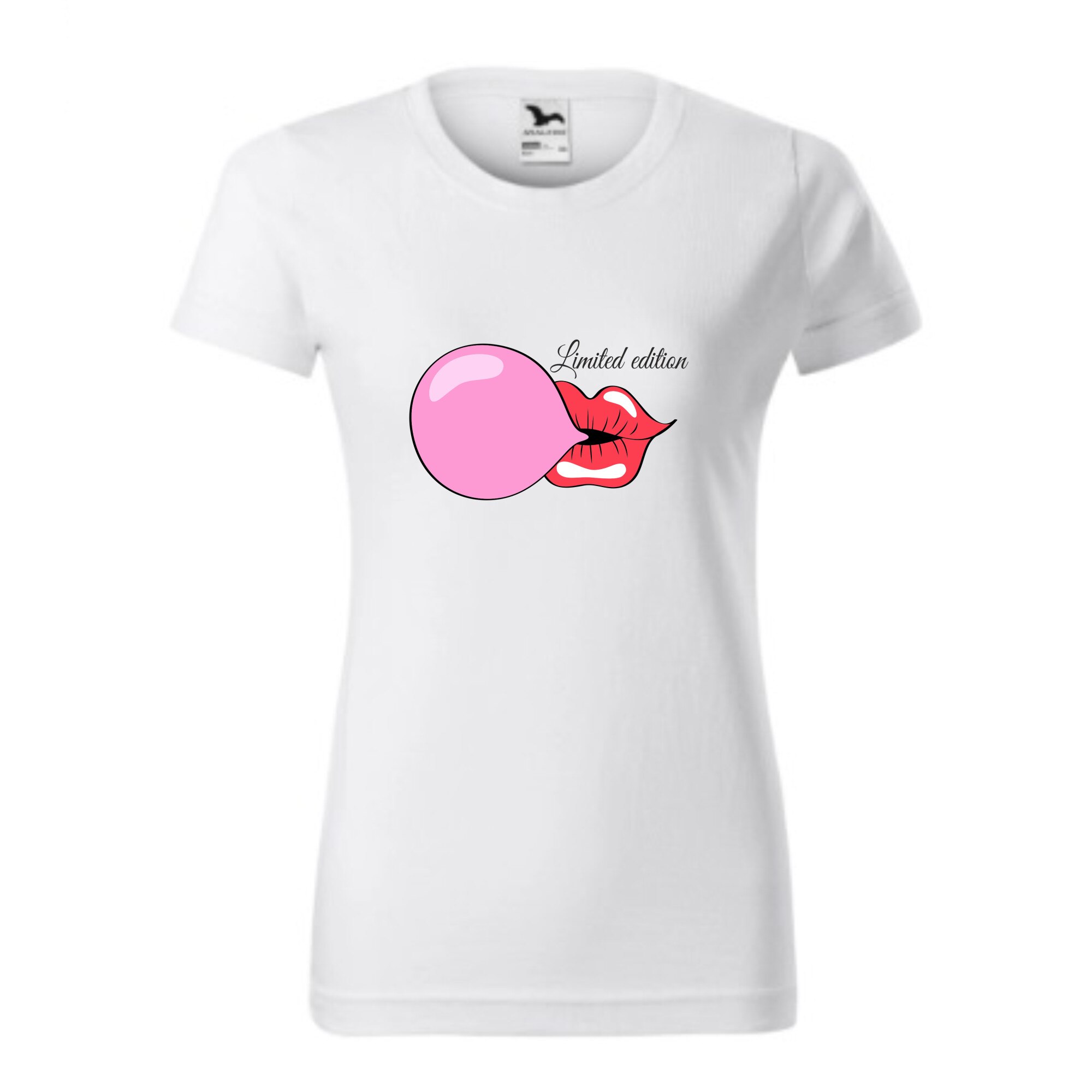 Tricou basic femei personalizat, Adler, bumbac, alb L Editie Limitata