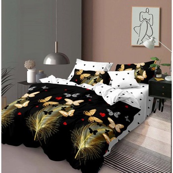 Lenjerie de pat dublu finet 6 piese+Pilota 200 x 220 cm+2 perne, Ralex Pucioasa, PFN445 Lenjerie de pat dublu finet 6 piese+Pilota 200 x 220 cm+2 perne, Ralex Pucioasa, PFN445