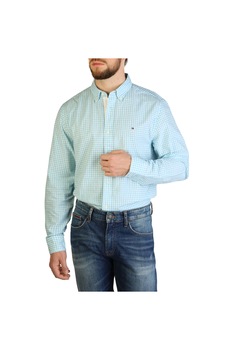 Camasa barbati Tommy Hilfiger model XM0XM01198, Albastru Camasa barbati Tommy Hilfiger model XM0XM01198, Albastru
