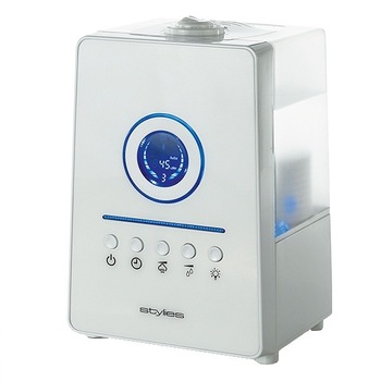 Umidificator cu ultrasunete Galaxy, Capacitate 9,6 litri/zi, Ecran LCD, Afisaj electronic umiditate, Setare digitala, Timer, 3 Trepte Umidificator cu ultrasunete Galaxy, Capacitate 9,6 litri/zi, Ecran LCD, Afisaj electronic umiditate, Setare digitala, Timer, 3 Trepte