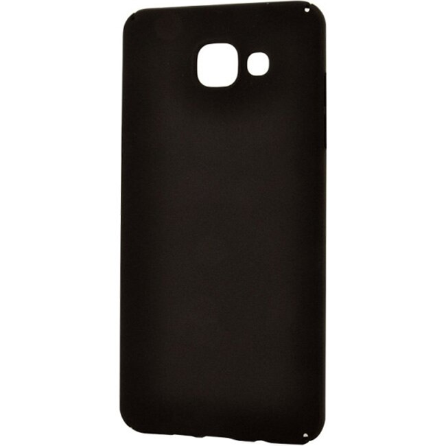 Carcasa Hard Rubber Lemontti pentru Samsung Galaxy A5 2016, Negru